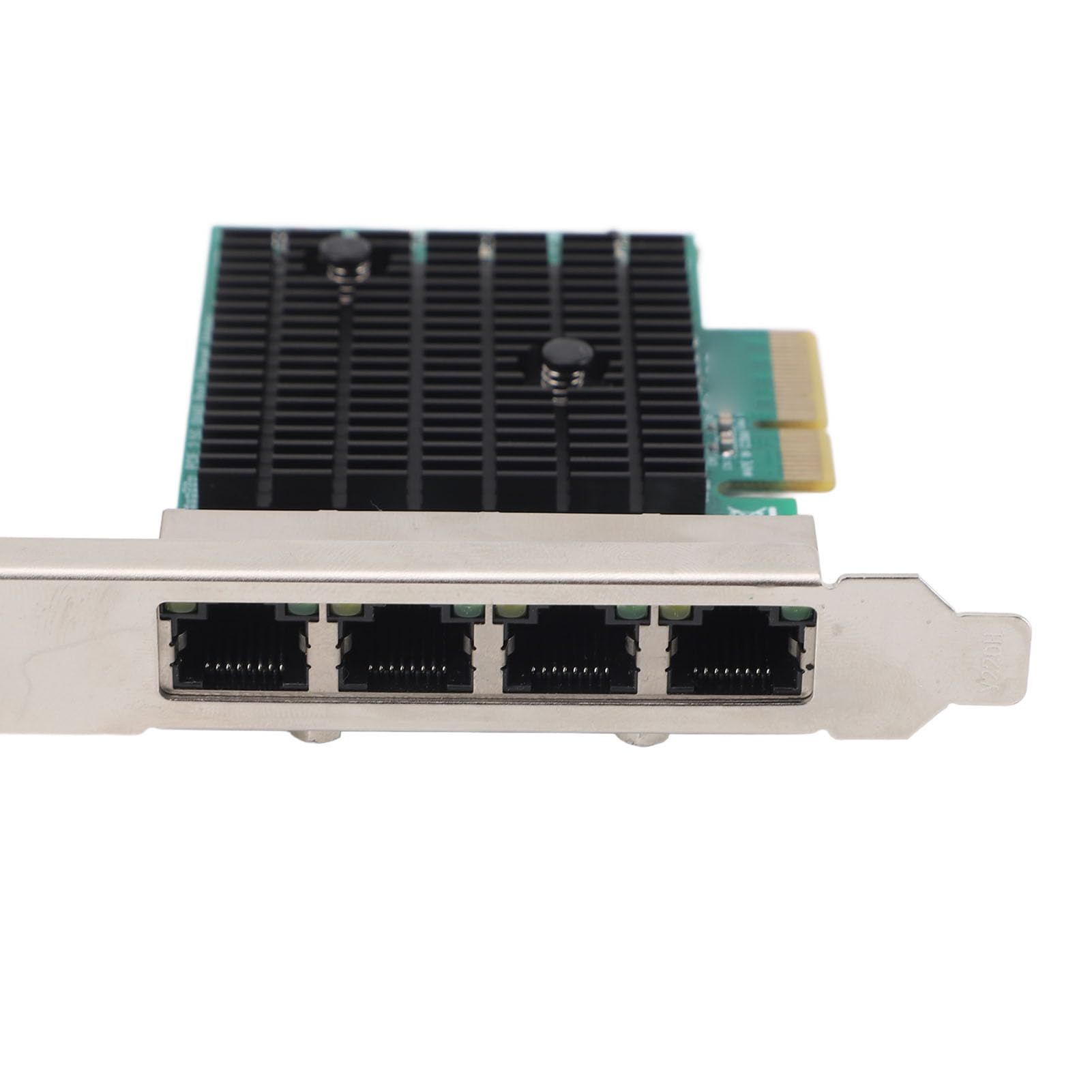 Scheda di Rete Gigabit PCIe, Scheda di Rete Ethernet Professionale 8125B a 4 Porte 2.5G Cavo in Rame Adattatore Ethernet PCI Express per PC Desktop