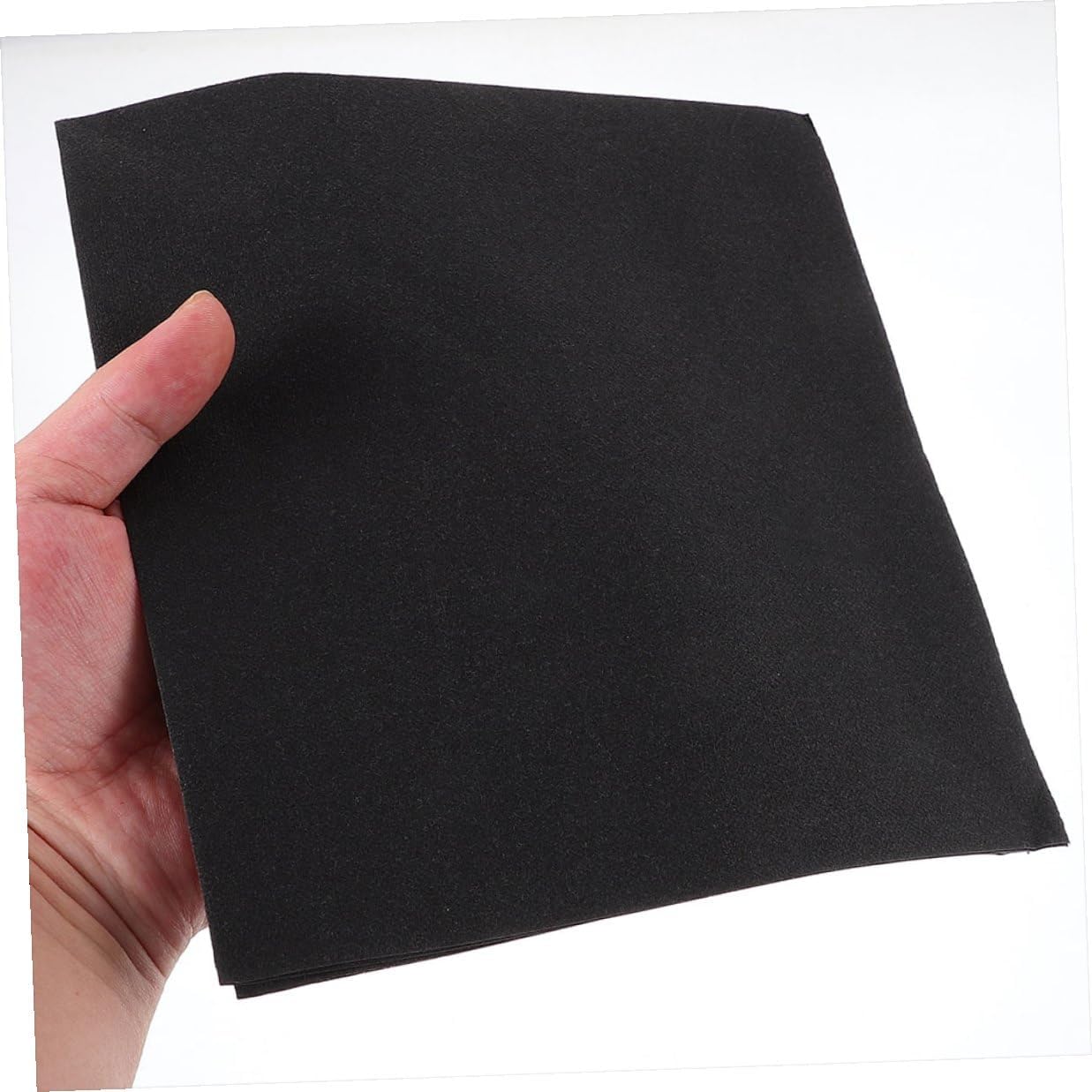 Disposable Napkins for Wedding Party and Hotel Use, Thick Black Paper Napkins 40x40cm, 100 Pieces for Events and Dinner Tableware