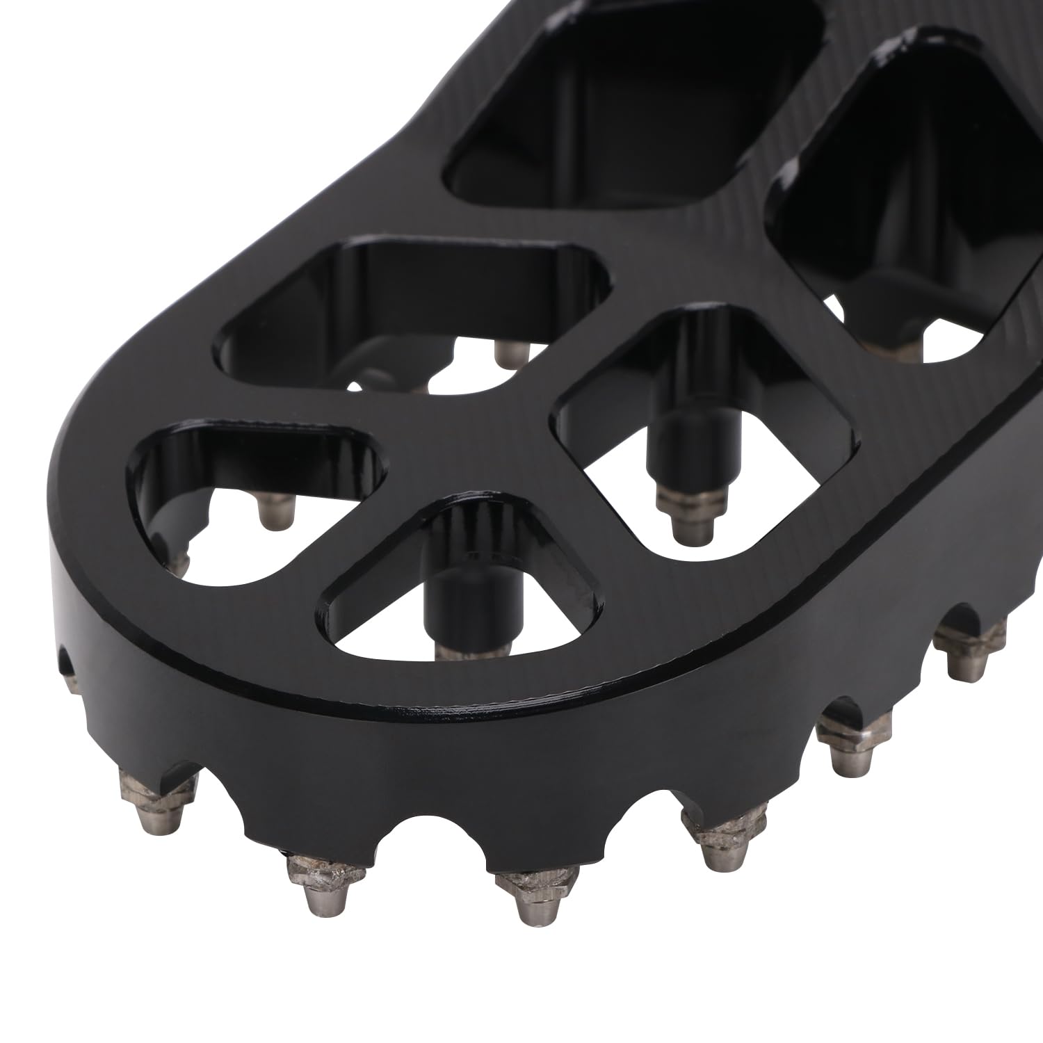 Fußrasten Motorrad für RM125 250 250Z RMX250 DRZ400 400E 400S 400SM Schwarz