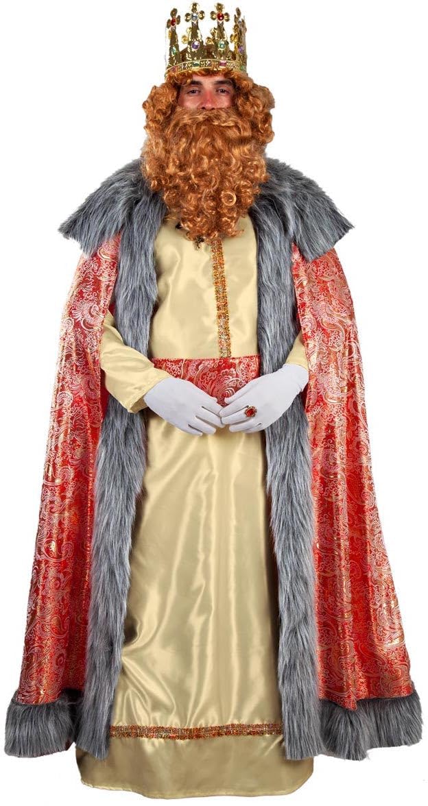 Disfraz Rey Mago Gaspar Adulto Talla 52