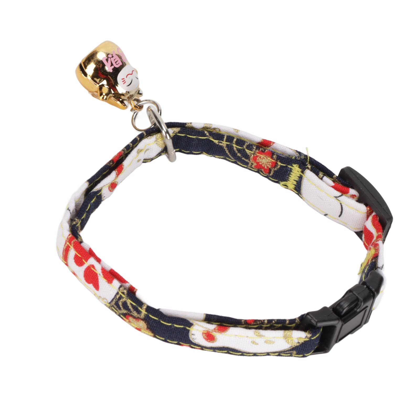 Pendentif Cloche Japonaise - Décoration Suspendue Chat, Porte-bonheur - DIY, Collier, Porte-clés