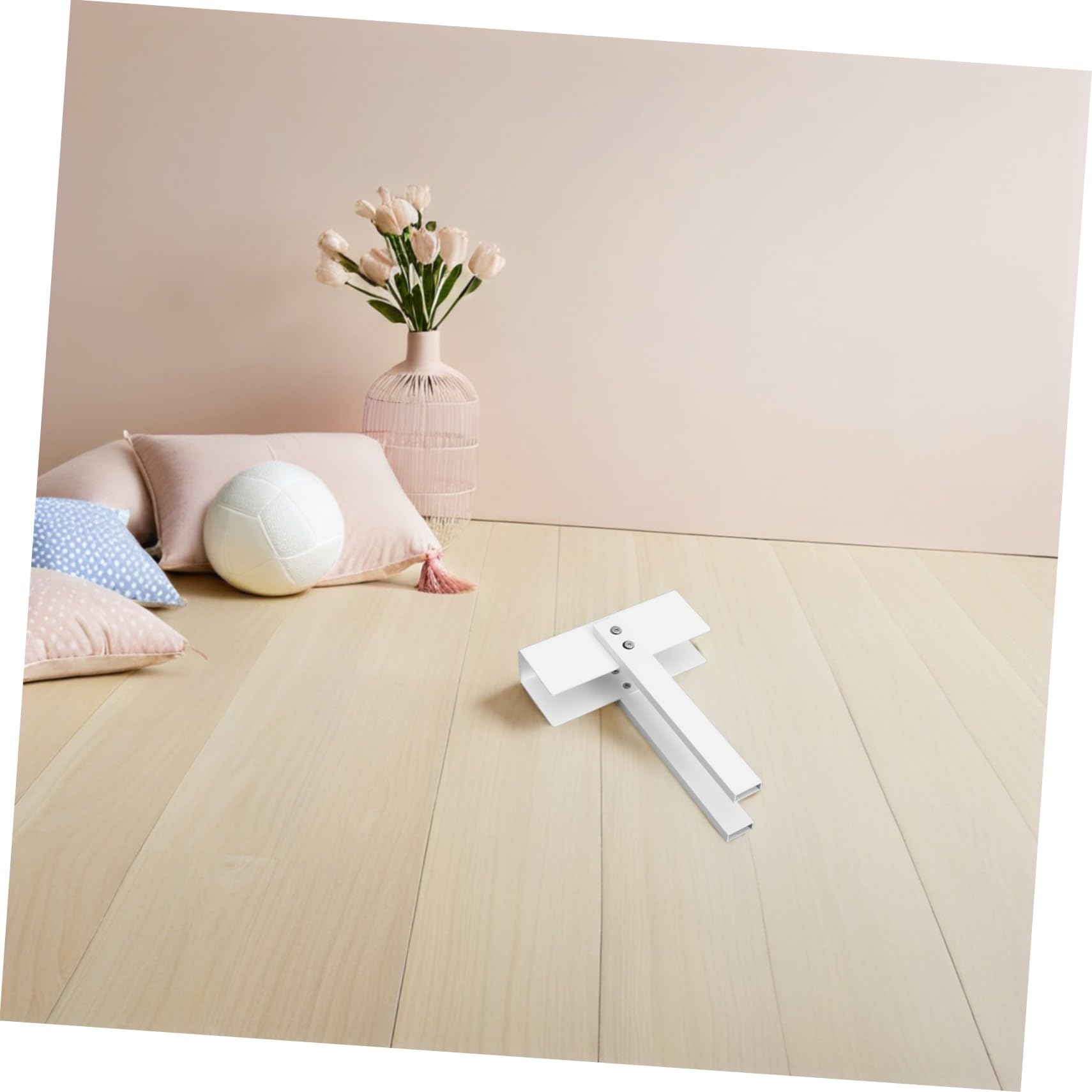 Gadpiparty 2 Piezas Cerradura para Puertas Dobles de Acero Inoxidable Segura y Ajustable Protección Infantil para Armarios y Armarios con Doble Puerta Fácil Instalación y Portátil para Uso
