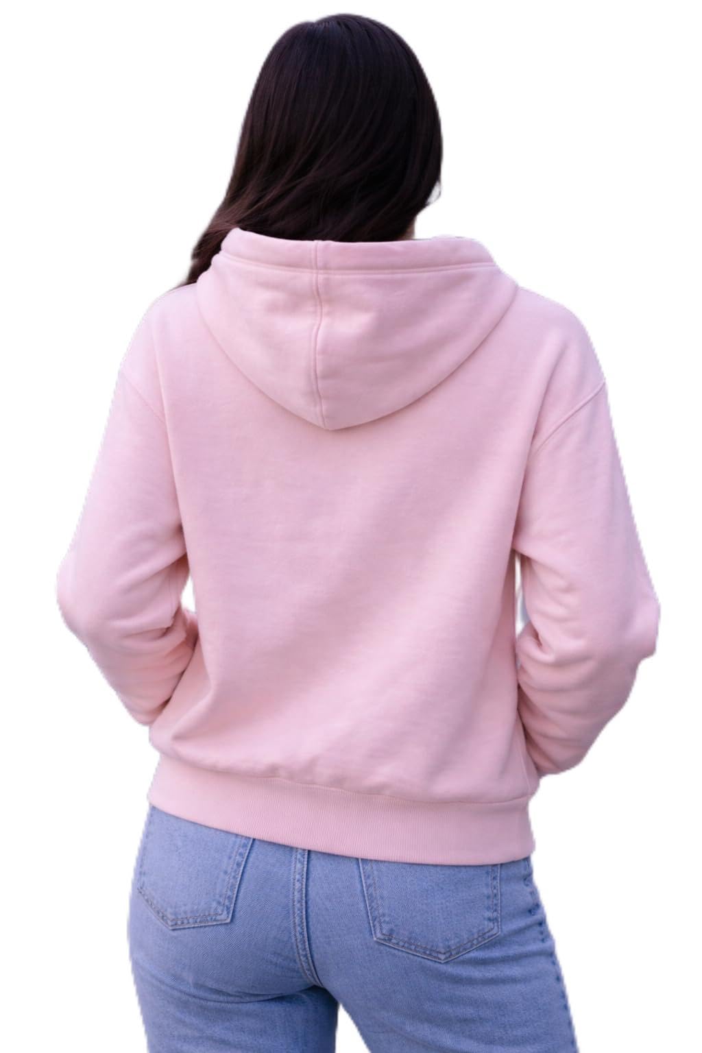 Women's Hoodies Baby Pink-picture-30