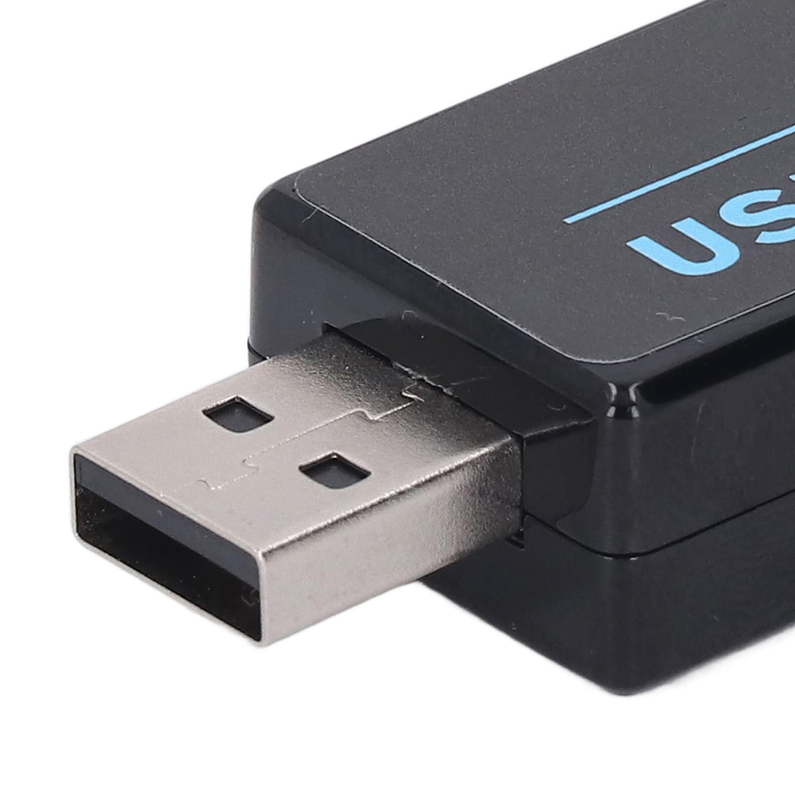 Adaptateur Audio USB Double Prise Jack 3,5 mm vers USB 4 Broches Adaptateur Jack pour Carte Son compacte