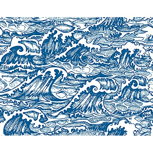 Décoration Auto-Adhésive Tempête Waves Rénovation Sans Colle - 3