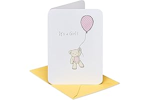 Sweet New Baby Girl Card