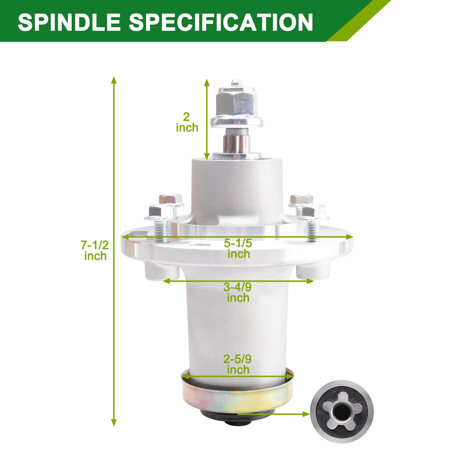 Amazon.com : JSXDNWYJ 539112170 Spindle Assembly with 539113300