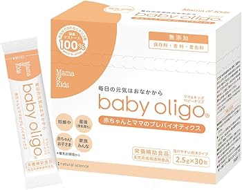 Amazon | Mama&Kids ママ&キッズ ベビーオリゴ 2.5g×30包 [ お腹の