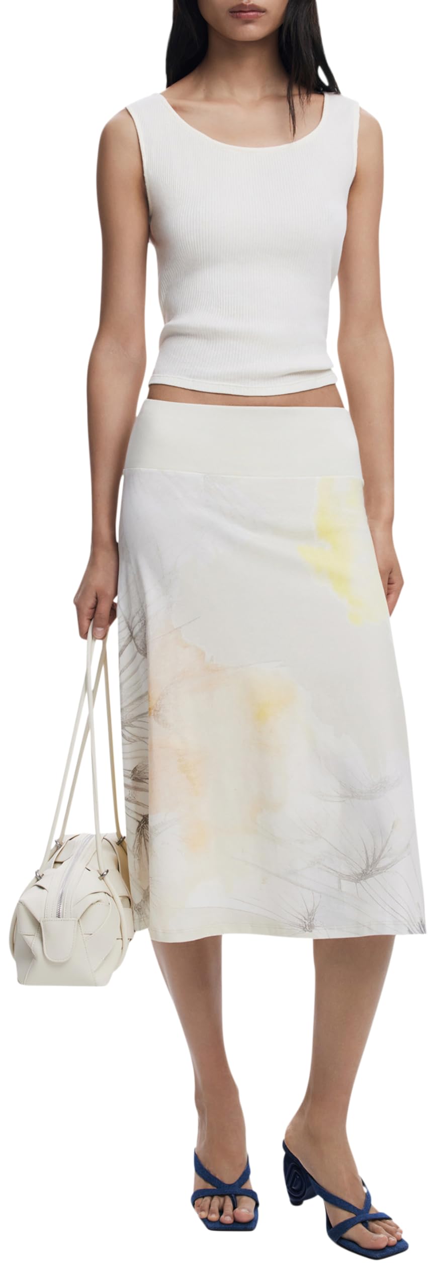 Desigual Damen 25wwfk08 Rock