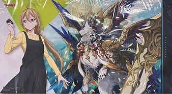 ヴァンガード プレイマット メグミ&マグノリア　ラバーマット Megumi & Magnolia Patriarch” Rubber Playmat ｜ Cardfight