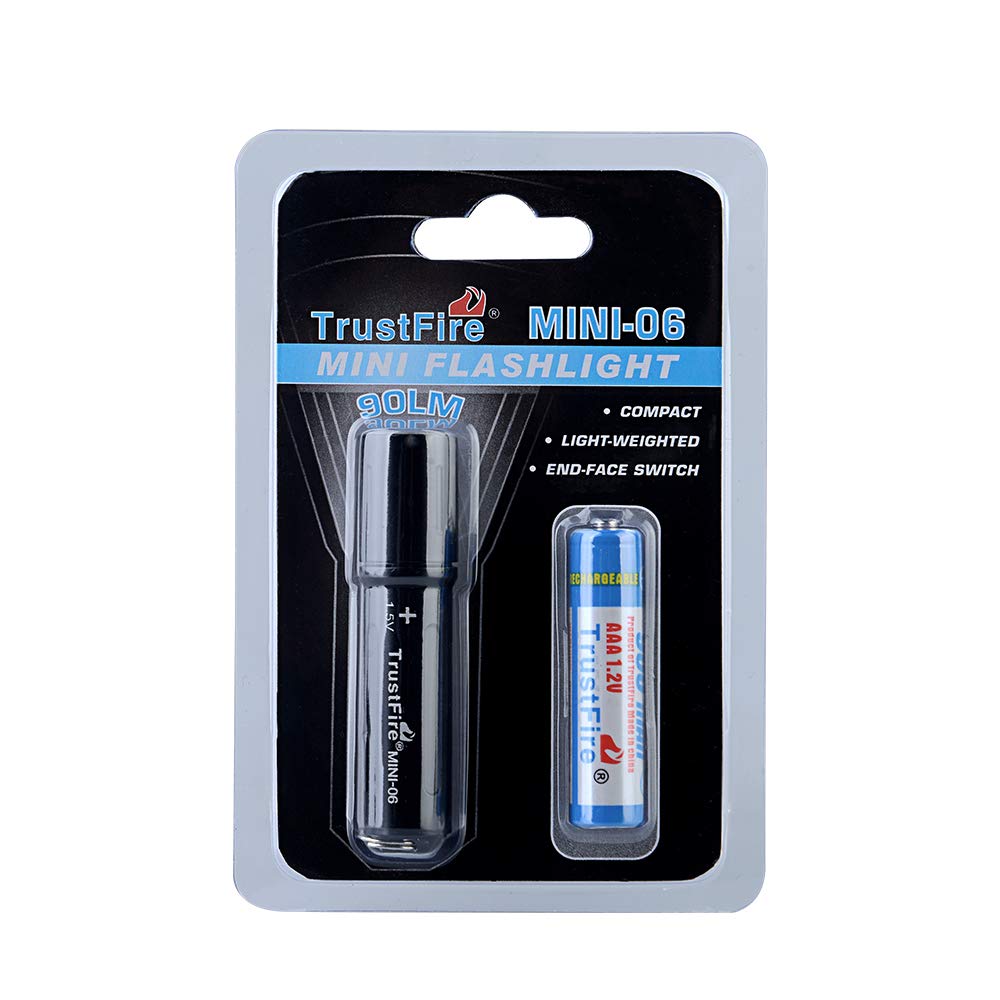 Amazon | TrustFire MINI06 EDC懐中電灯 小型 軽量 AAAフラッシュ