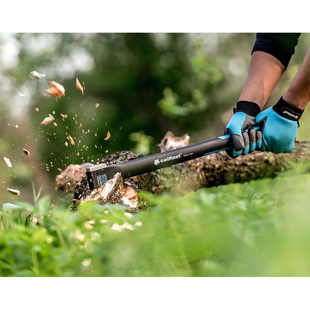 Cellfast Universal Axe U1600 ENERGO™, 1.6 kg, 615 mm, for Joinery Cutting Branches, Bushes and Small Trees - Image 2