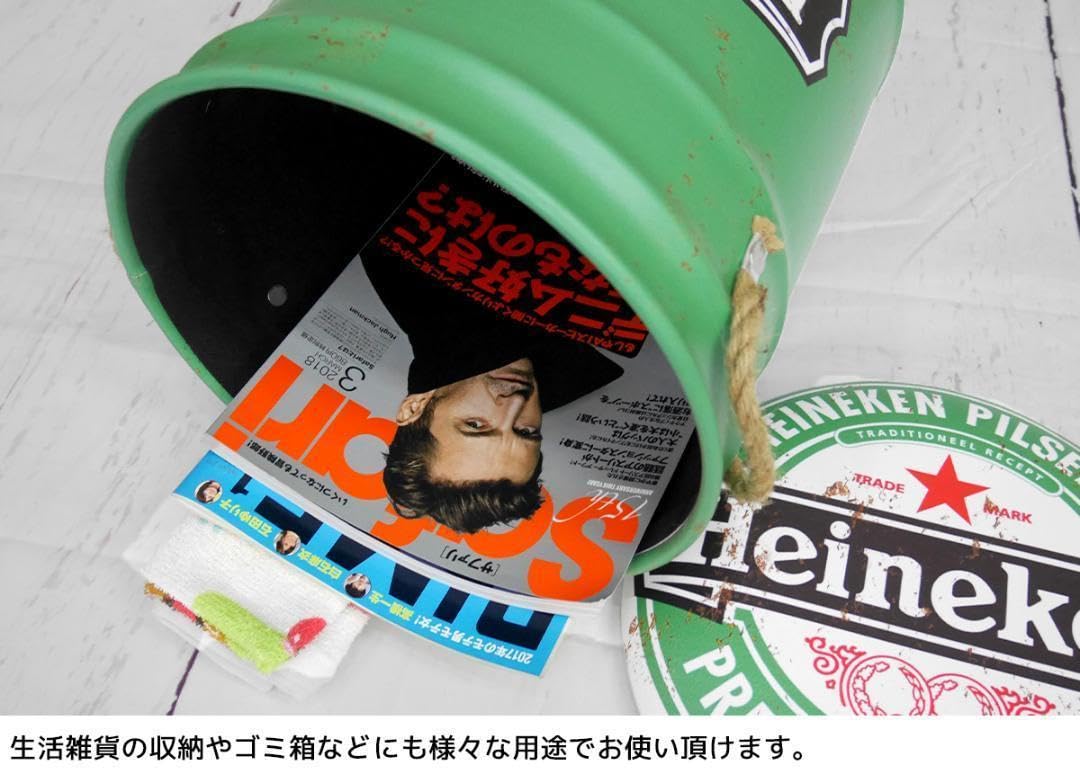 Amazon.co.jp: スツール ハイネケン ブリキ アメリカン雑貨