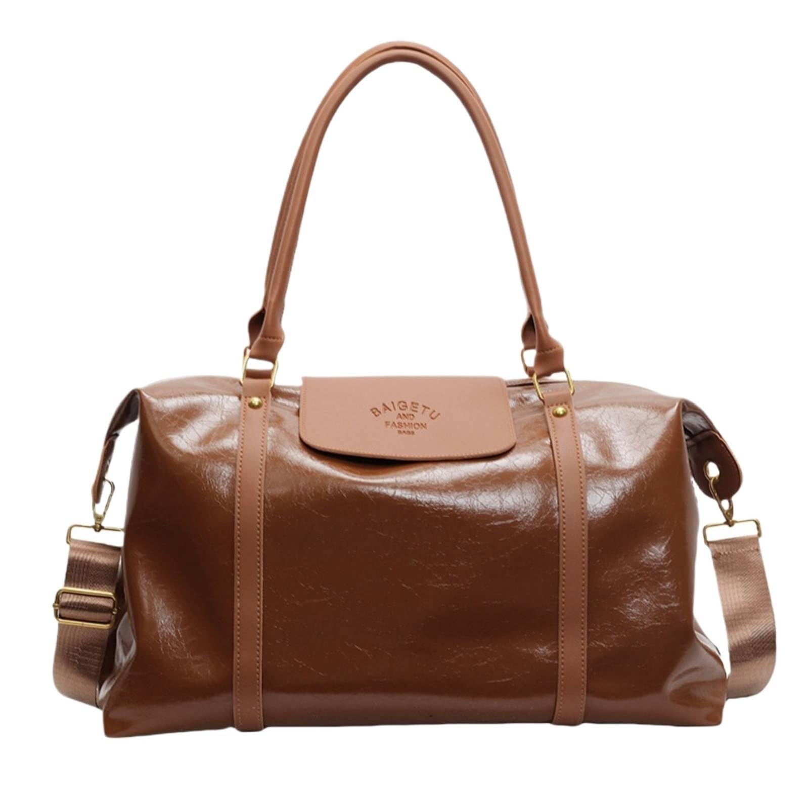 Bolsos de Mujer Bolsa Crossbody PU Gran Capacidad para Viajes Informales