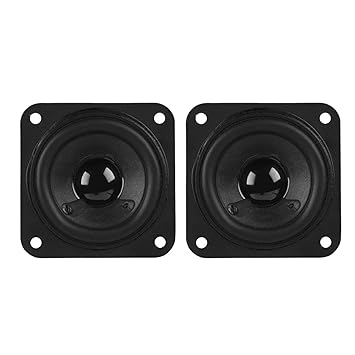 Full-Range Speaker Unit 10W 2 inch 61mm 8? Stereo woofer Loudspeaker High-Sensitivity Audio Speaker Speaker Unit 2 Pieces Ultra-deep bass Sturdy Material and Excellent Workmanship Brilliant