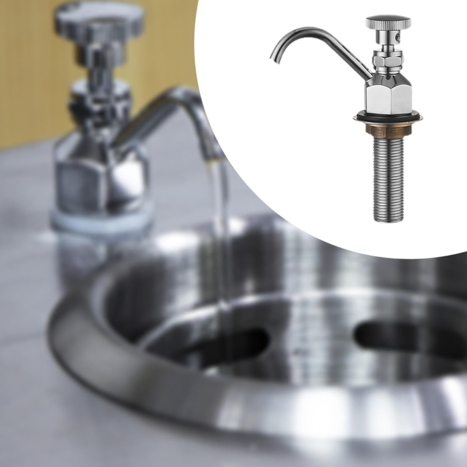Dipper Well, verstellbar, Coffee Shop, Einloch-Küchenarmatur für Obstmesser, ohne Waschbecken