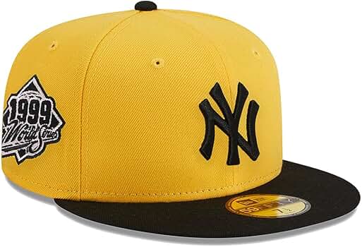 帽子 Ay el ay en New Era 59FIFTY NY 7 1/4 Ay El Ay En Los Angeles Dodgers LA Black New Era Fitted Hat Cap 7