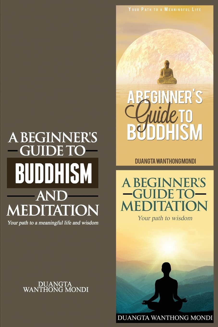 A Beginner's Guide to Buddhism & A Beginner's Guide to Meditation: Your Path to A Meaningful Life/Your Path to Wisdom
