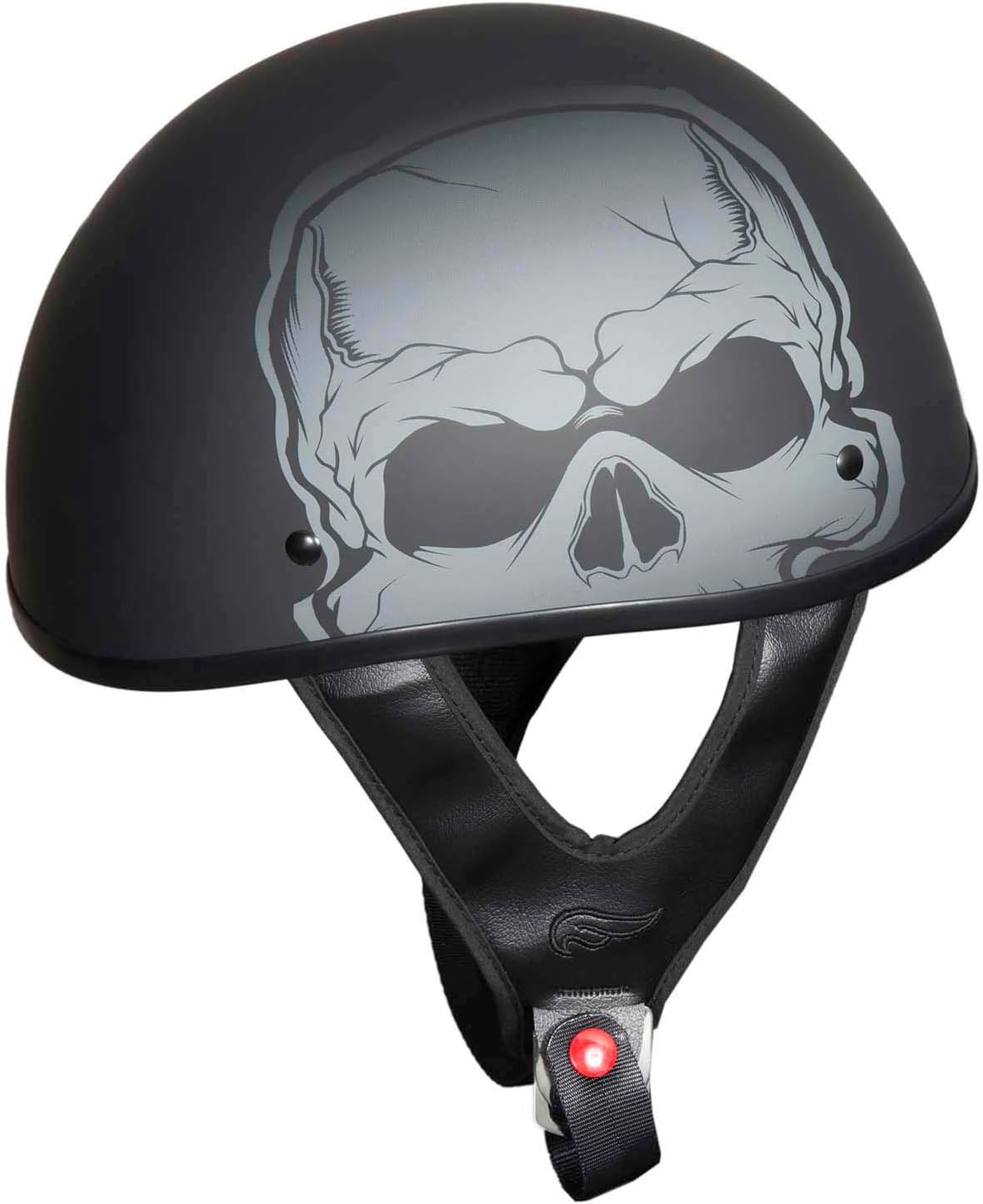 Fulmer, Parent-301Tac, Adult Shorty Motorcycle Helmet - DOT Approved - 301 TAC