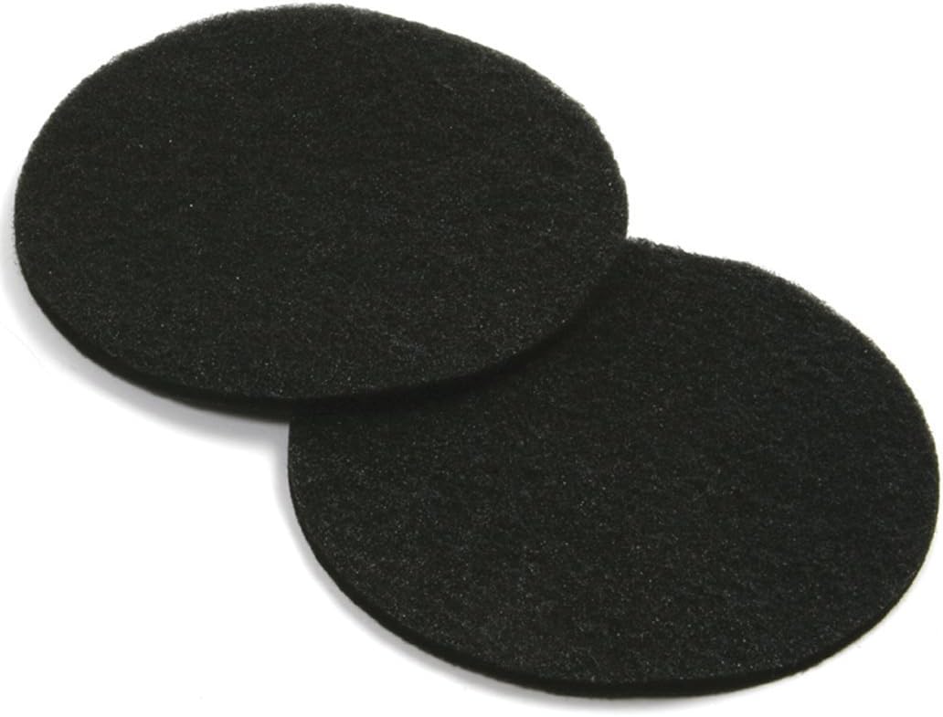 Norpro Replacement Filters for Ceramic Compost Keeper, 2 pieces ,Black