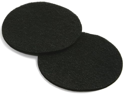 Norpro Replacement Filters for Ceramic Compost Keeper, 2 pieces ,Black