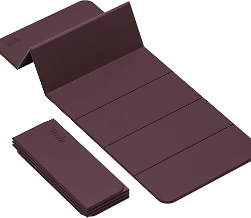 Tapete de yoga extra grueso de 12 pulgada, equipo de pilates, 69 x 24 pulgadas, tapetes de entrenamiento sin olor para gimnasio en casa, tapetes de