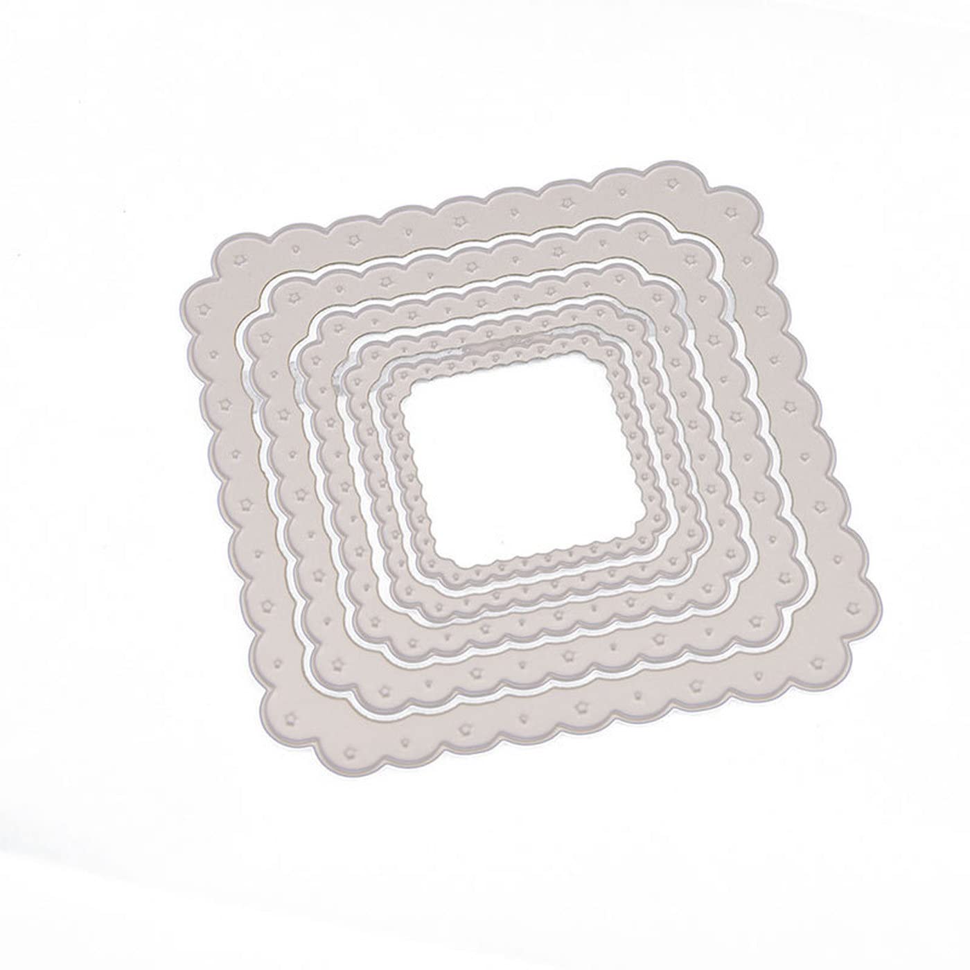 Metal Craft Dies Arbuya Nesting Frame Metal Cutting Dies - 8 Style 20-Piece Label Dies For Card Making Four Seasons 75622