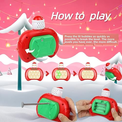 Miniatura 4 de Fast Push Game,Push Game Fidget Toys,Handheld Game Console for Kids,4 Modes Games,That Exercises Reaction Ability and Improves Concentration  Gift