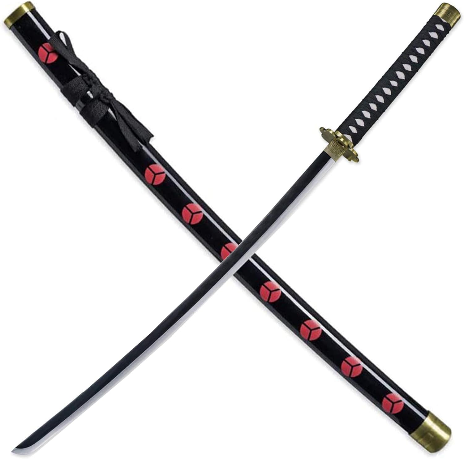 Armory Replicas™ Zoro's Shusui Replica Sword, Darkened Steel Edge Katana, Design for Collectors and Cosplay