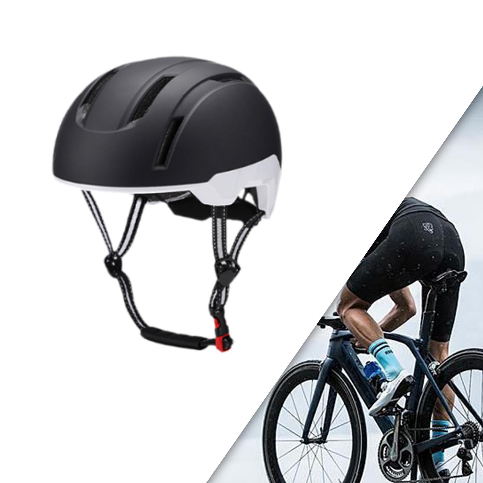 Casco de Bicicleta Casco de Bicicleta de Carretera Cómodo Casco de Ciclismo Multiusos Ajustable para Viajes Al Aire Libre para Niños