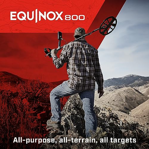 MINELAB Equinox 800 Multi-Frequency Waterproof Metal Detector for Adults with EQX 11 MINELAB Equinox 800 Multi-Frequency Waterproof Metal Detector for Adults with EQX 11
