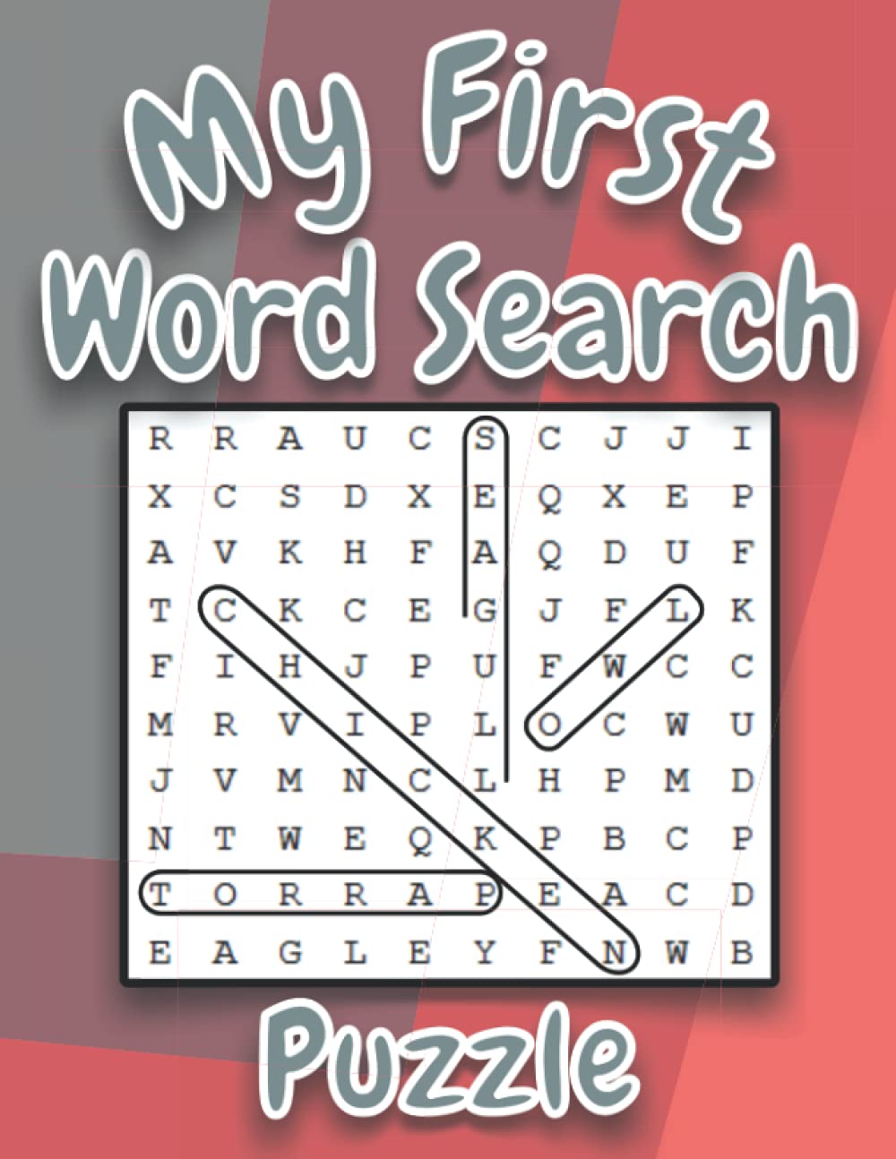 My First Word Search Puzzle: word search puzzles for smart kids │ father son gifts to do together