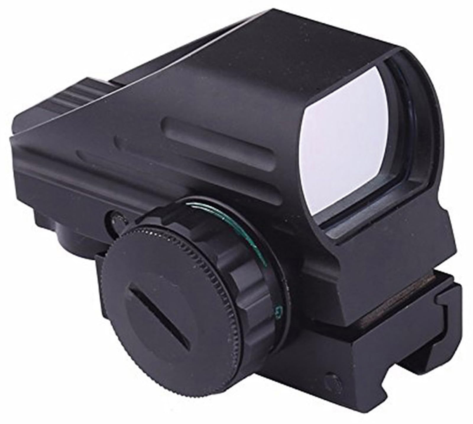 MAYMOC Red and Green Reflex Sight with 4 Reticles, 3/8
