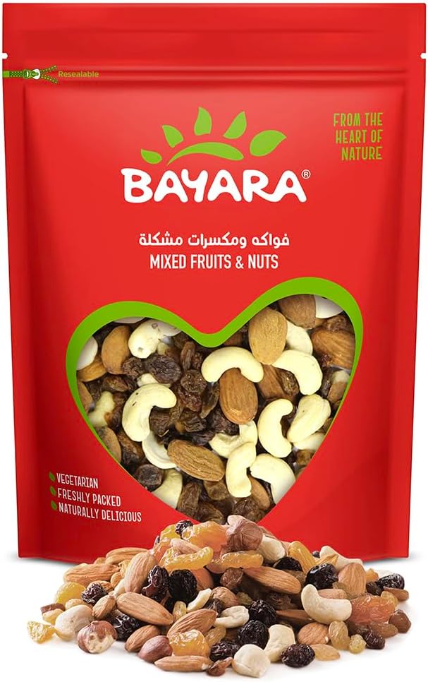Bayara Mixed Dried Fruits & Nut, 400 Grams
