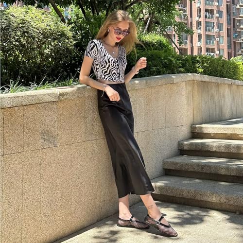 vimitty Ballet Flats Shoes for Women with Elegant Buckle Strap Mary Jane Flats Ballerina Shoes Flat Heel for Women4