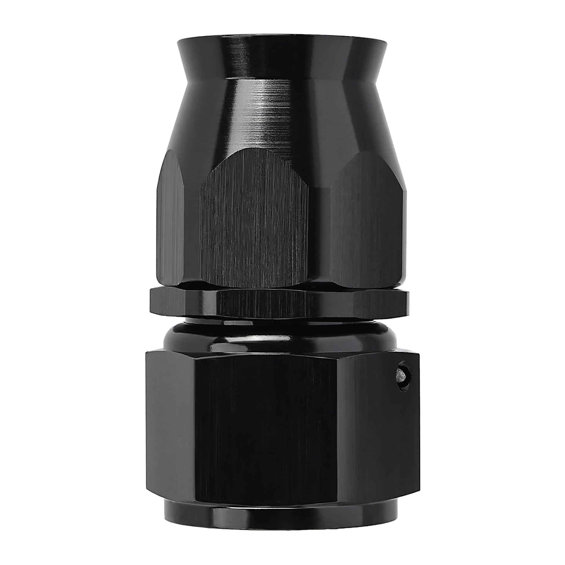EVIL ENERGY 12AN PTFE Hose End Fitting Straight Black for PTFE Hose Only 1PC