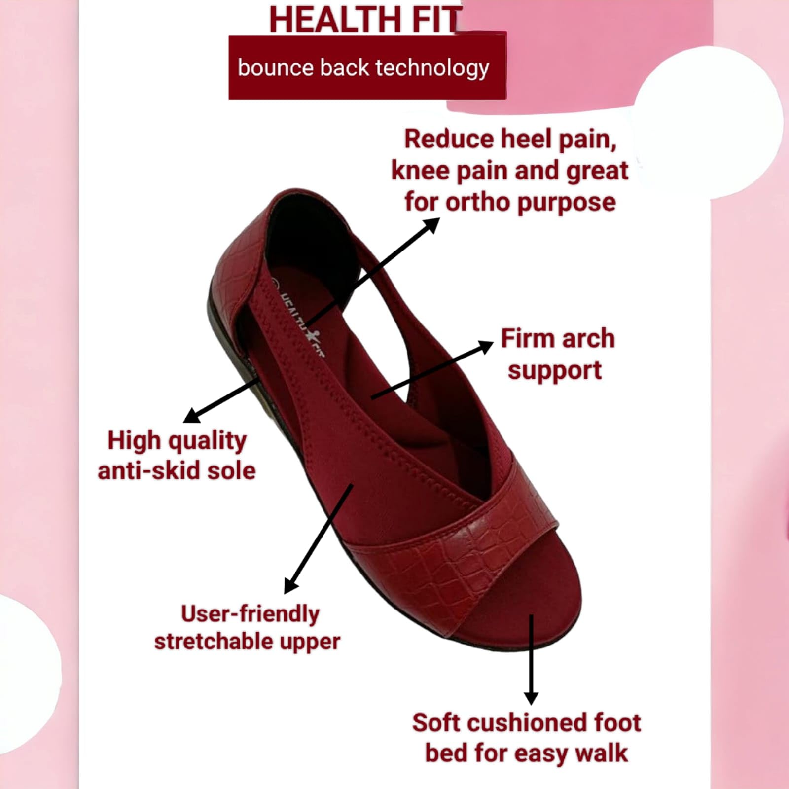 Sandalias ortopédicas y para diabéticos extrasuaves, con soporte de arco y soporte de espalda, calzado elegante para niñas y mujeres