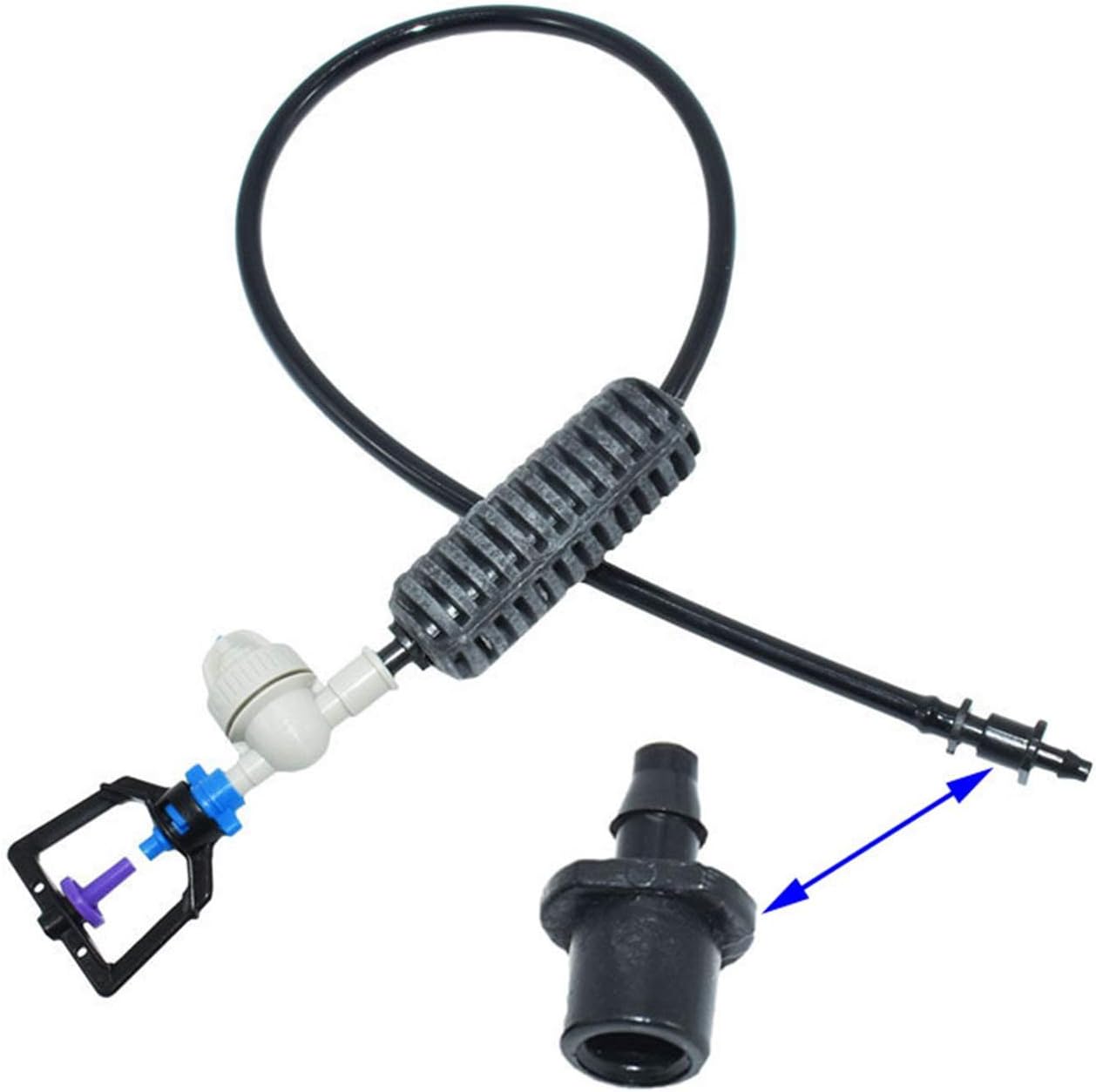 TRENTSNOOK Irrigation dripper Refraction Atomizing