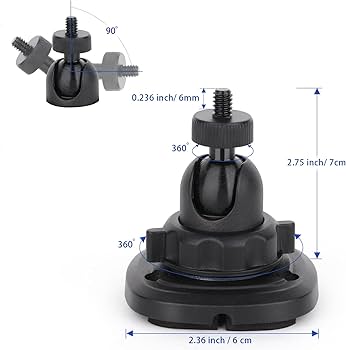 Amazon | Mippko スピーカー壁マウントホルダー 2個パック 1/4インチ