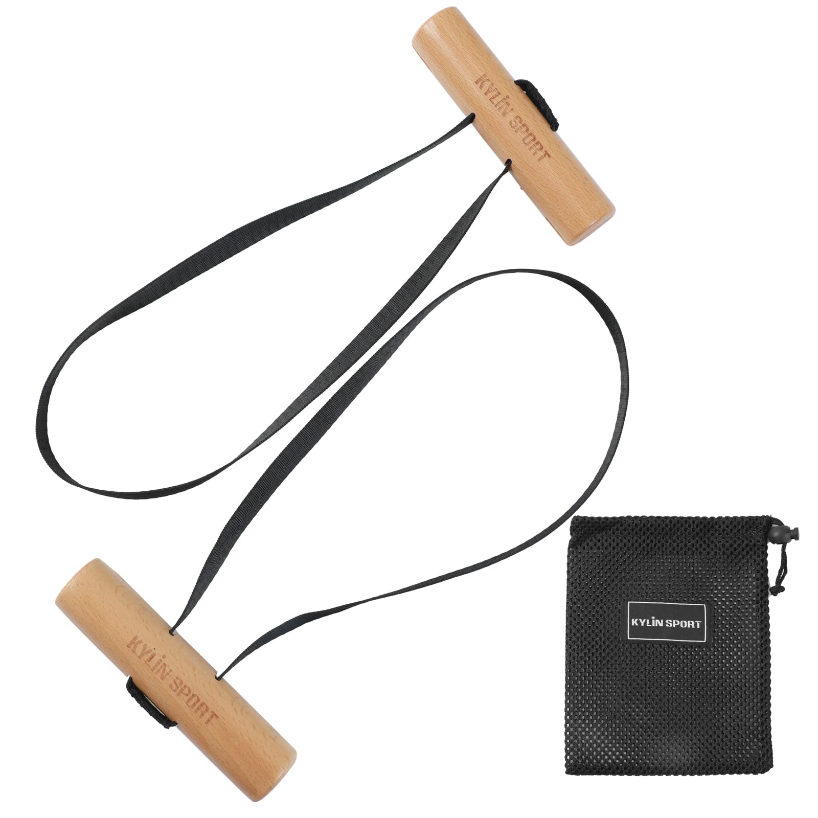 KYLIN SPORTPull Up Handles Grips Fitness Strap Heavy Duty Cable Machine Handles Training Grip Strength Sling Trainer for Home Gym Pull-up Bars Barbells and Pulling Machines