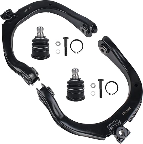 Autoround Brazo de control superior delantero con rótula compatible con Chevy Trailblazer EXT SSR 02-09, GMC Envoy XL XUV, 04-07 Buick Rainier,