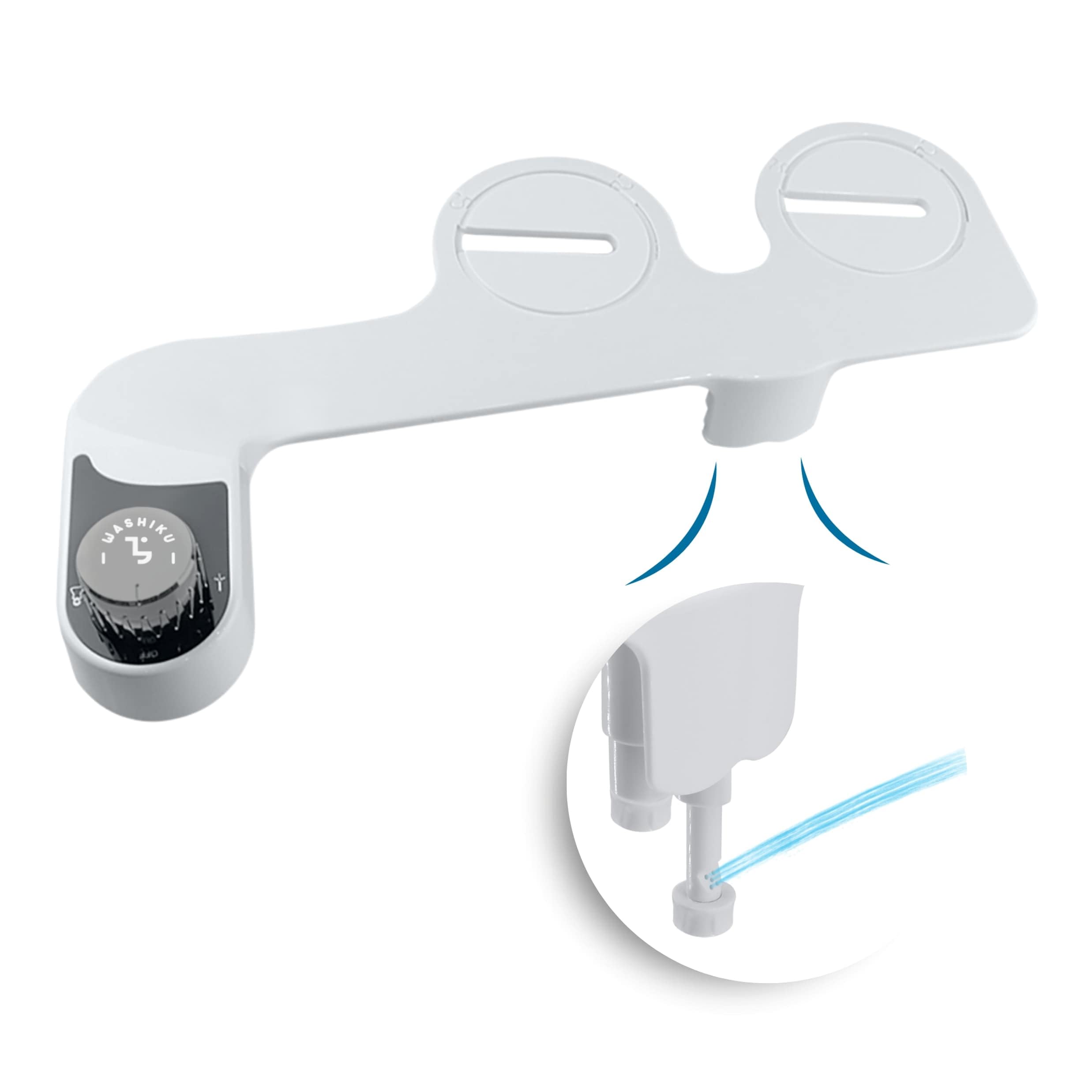 Tokyo Bidet para WC – Ducha Higiénica Portátil para Inodoro, Chorro de Agua Estilo Japonés, Asiento Inteligente con Grifo, Accesorio de Bidé para Baños Modernos