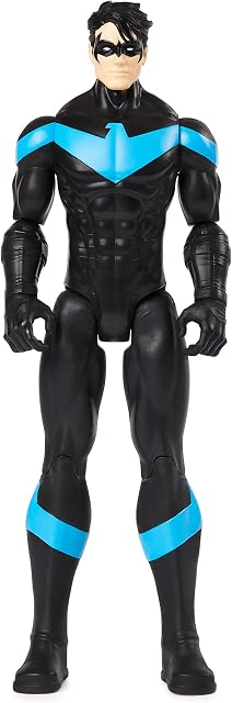 Batman 12-inch Nightwing Action Figure, for Kids Aged 3 and up