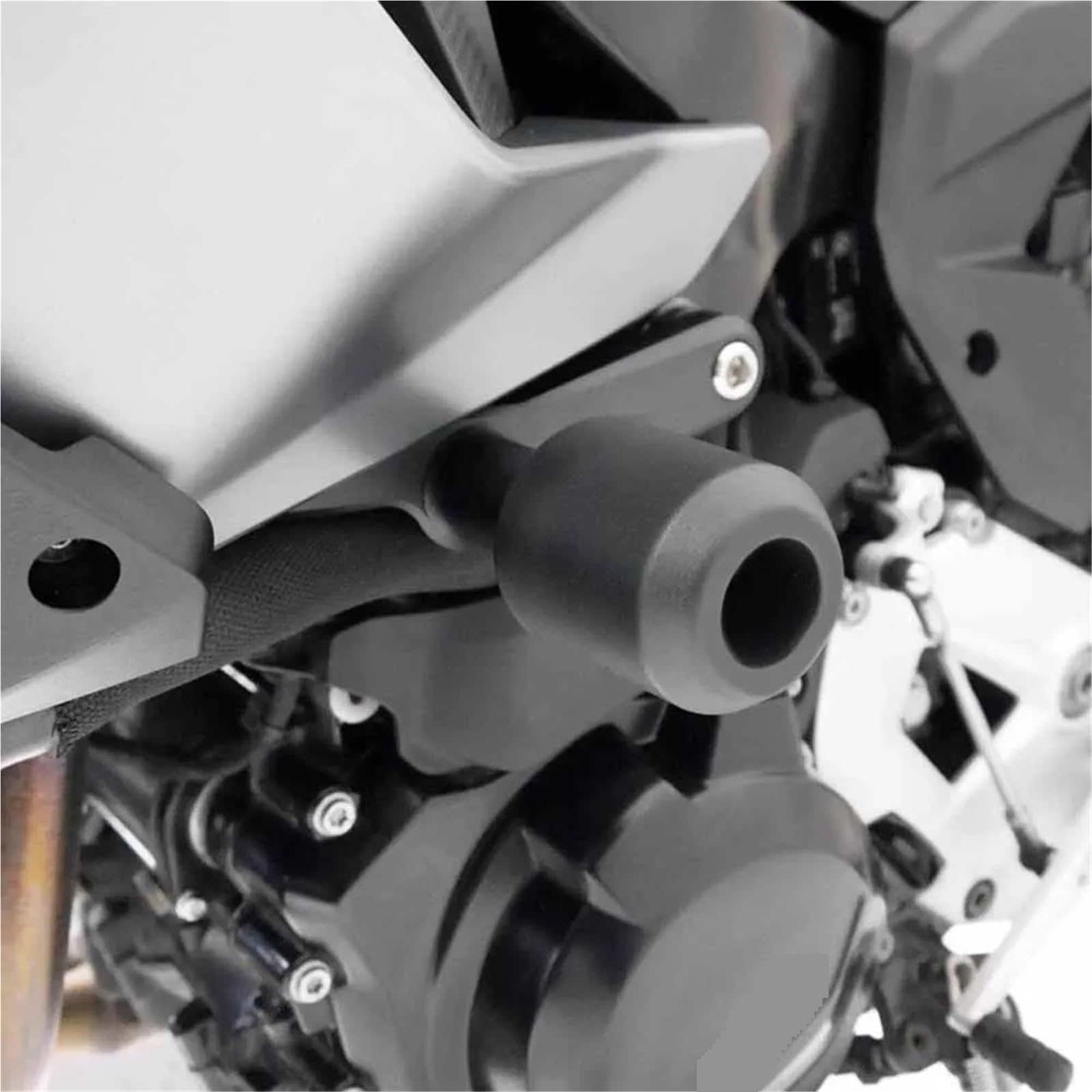 copertura motore Piastra Paramotore Moto Adatto per BMW F900XR TE F900 XR 2020-2023 Protezione paraurti carrozzeria modifica sfera anticaduta(Head-A)