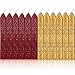 Produktbild Siegelwachs mit Dochten und antikem Feuer-Manuskript, Siegelwachs für Wachssiegel Stempel, 12 Stück Flashing Wine Red and Gold