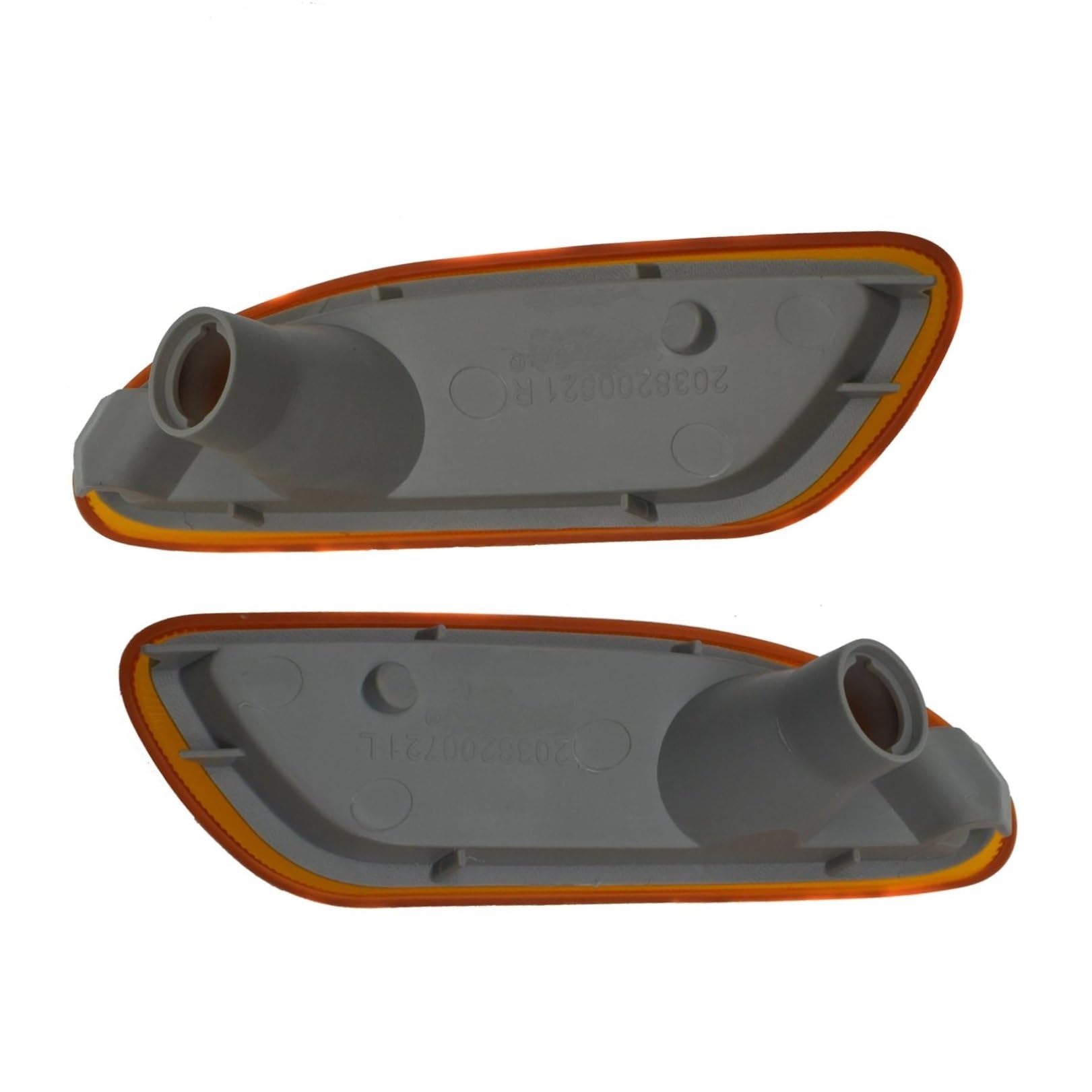 Marcador Lateral Del Coche Compatible Con Benz Para C230 Sport Sedan 2006 2007 Luces De Señal De Giro De Automóvil Lámpara De Flash De Giro Intermitente Conjuntos De Señal De Giro OEM: 2038200421(Left