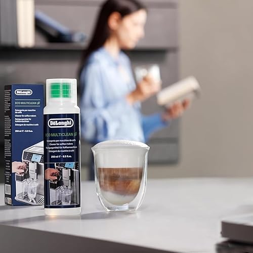 Miniatura 3 de De'Longhi Limpiador universal para máquina de café expreso para espumador/varita de vapor, elimina los residuos de leche y la acumulación de tu