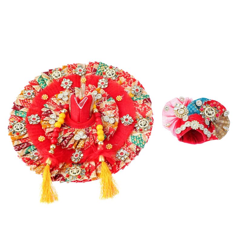 Vestido Poshak Laddu Gopal para Estatua de Krishna 8 in miniatura 3