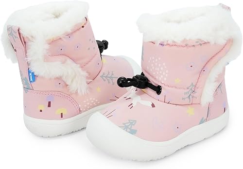 Miniatura 6 de JAN & JUL Botas de invierno resistentes al agua para niños pequeños y bebés