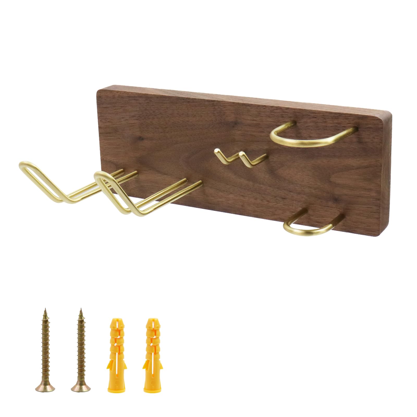 Hair Dryer Wall Mount Stand Holder Blow Dryer Holder Self Adhesive Hair Dryer Holder 3 in 1 Bathroom